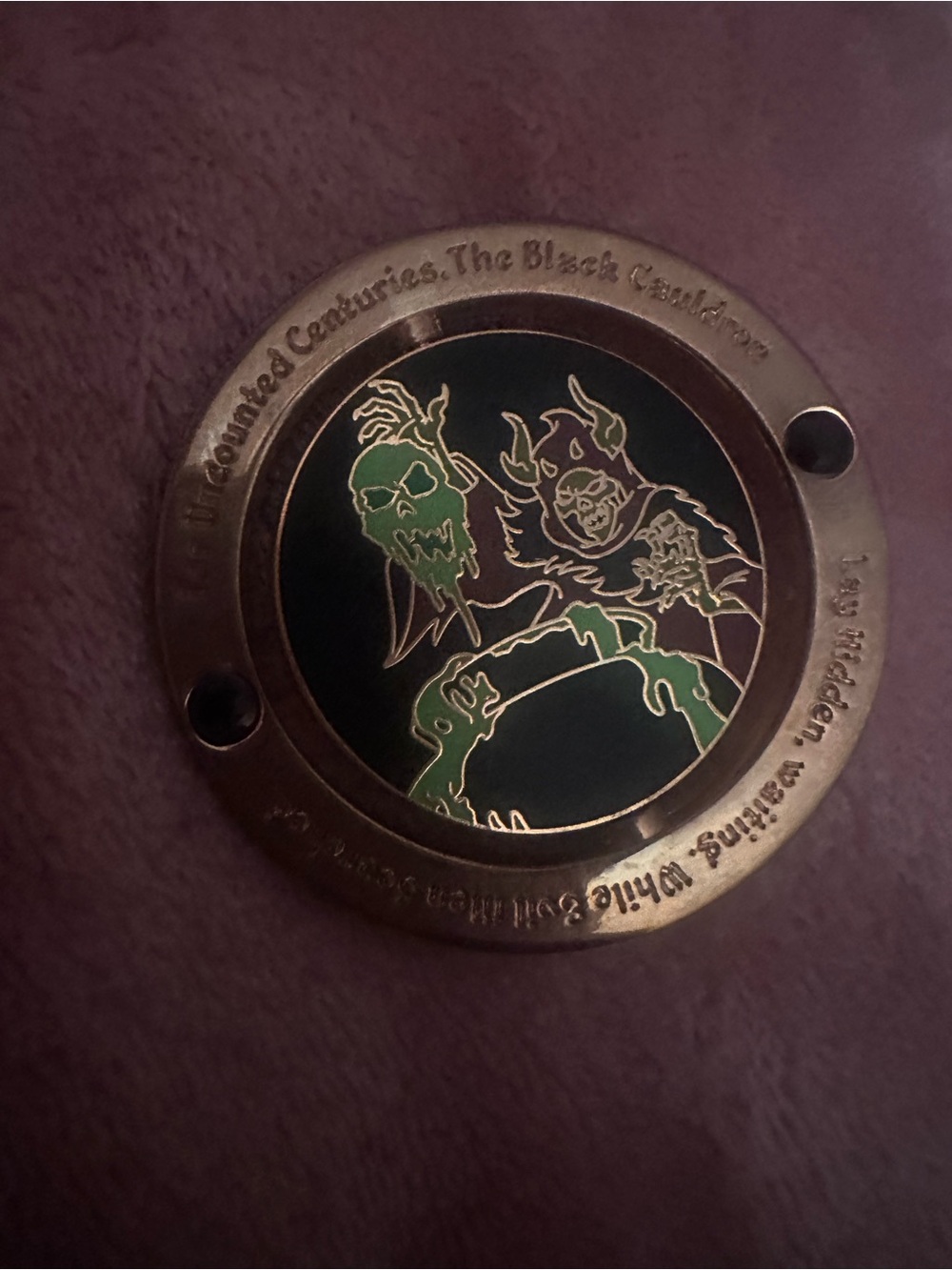 Disney Trading Pin 141255 ENCHANTED EMBLEMS - THE BLACK CAULDRON